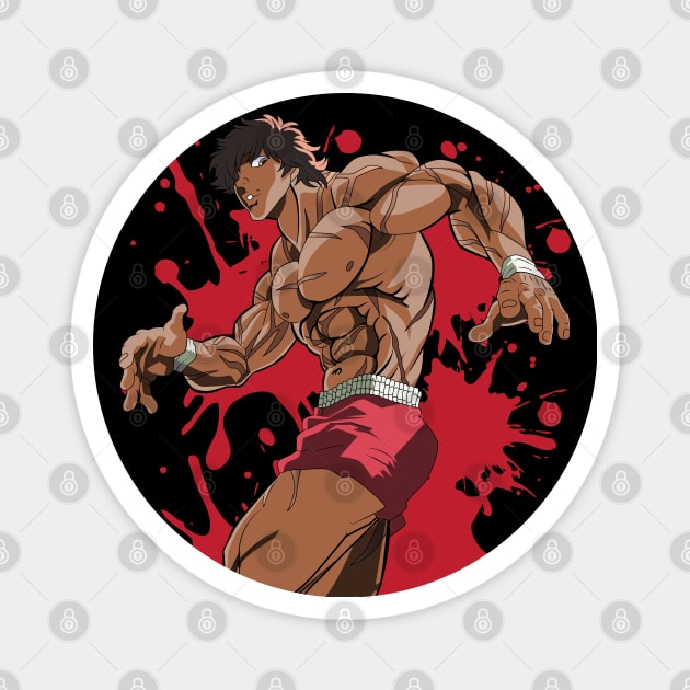 baki Magnet by Hala Art